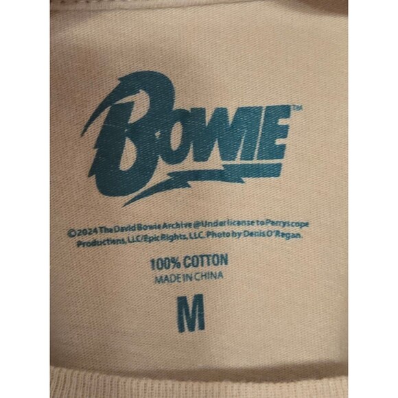 David Bowie Medium T-Shirt - Picture 3 of 4